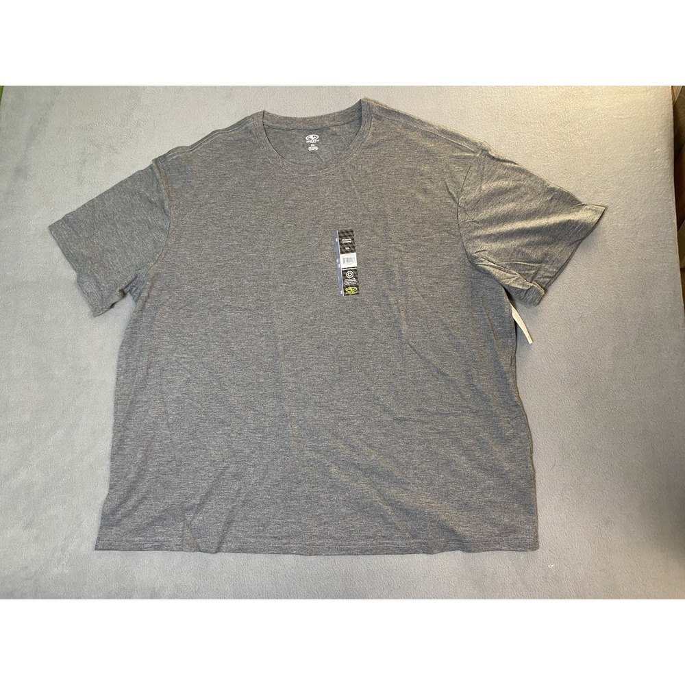 New! Athletic Works Men's 3XL Moisture Wicking Gray T Shirts Lot Of 2 Tops